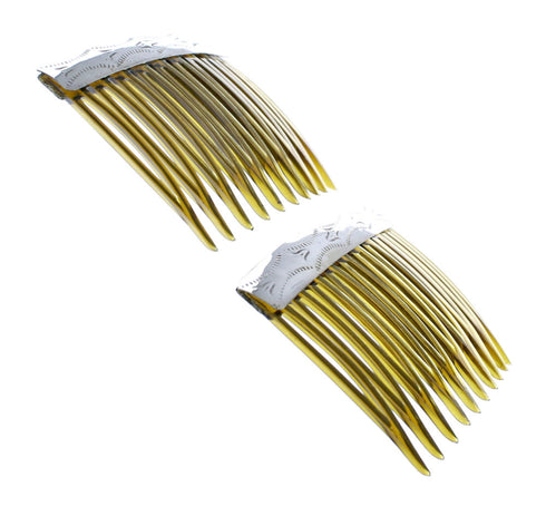 Sterling Silver American Indian Hair Combs AX127504